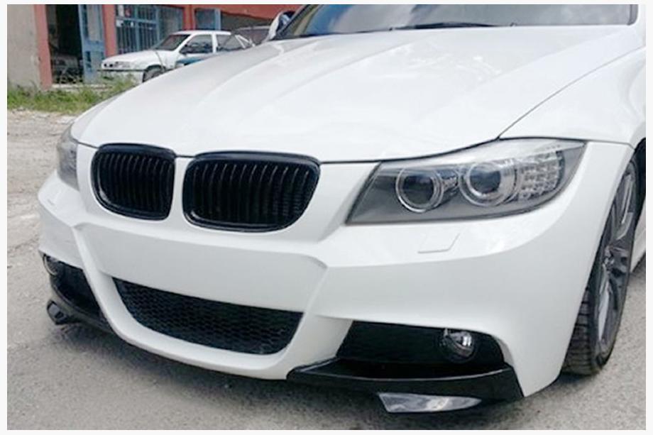 BMW 3 Series E90/E91 2005-2011 Frontspoilerlippe Flap (2009-2011) Image
