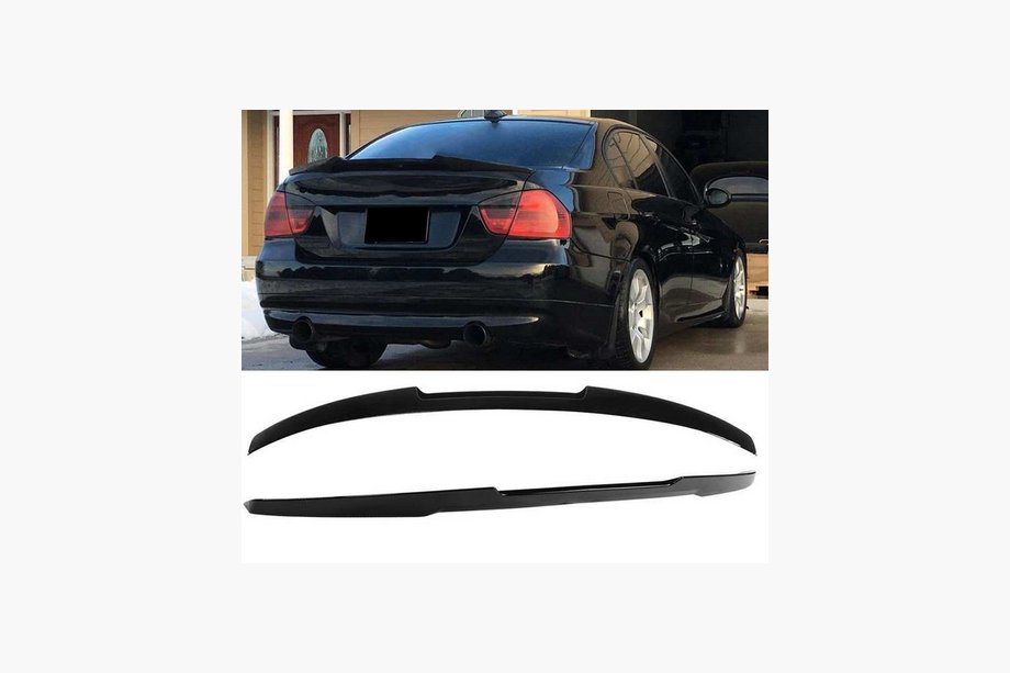 BMW 3 Series E90/E91 2005-2011 Heckspoiler Meliset M4-Style (für E90, grundiert zum Lackieren) Image