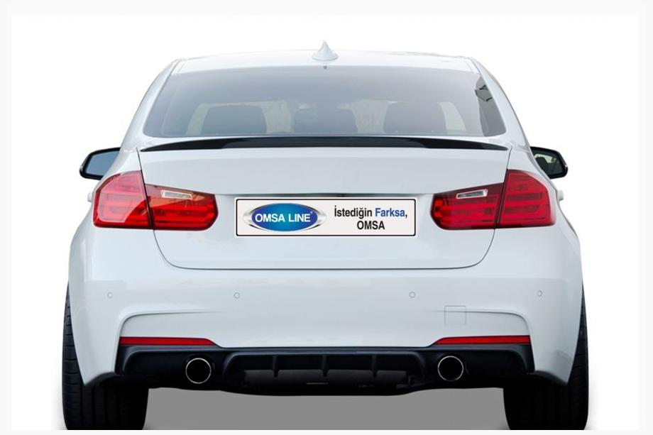 BMW 3 Series F30/F31 2012-2019 Spoiler M-Perf (OmsaLine, grundiert) Image