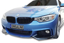 BMW 4 Series F32/F33/F36 2012-2020 Frontspoiler Flap für M-Sport, schwarz Foto 1
