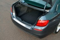 BMW 5 Series F10/F11 2010–2016 Heckstoßstangenabdeckung OmsaLine (SD, Edelstahl) Foto 5