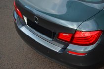 BMW 5 Series F10/F11 2010–2016 Heckstoßstangenabdeckung OmsaLine (SD, Edelstahl) Foto 3