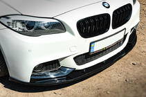 BMW 5 Series F10/F11 2010–2016 Frontlippe OmsaLine (schwarz) Foto 1