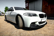 BMW 5 Series F10/F11 2010–2016 Frontlippe OmsaLine (schwarz) Foto 7