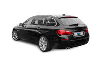 BMW 5 Series F10/F11 2010–2016 Chromleiste über dem Kennzeichen SW (Edelstahl) Foto 1