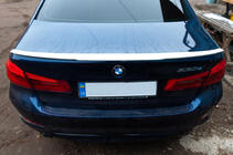 BMW 5er G30/G31 2017–2023 Heckspoiler Meliset Bat (grundiert zum Lackieren) Foto 3