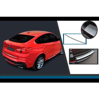 Edelstahl Heckstoßstangenschutz OmsaLine (VA) BMW X4 F26 2014-2018 Foto 1