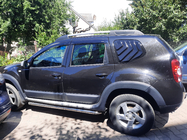 Dacia Duster 2008-2018 Fensterabdeckungen hinten EuroCap (2 Stk, ABS) Foto 1