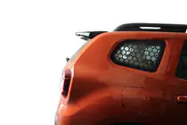 Dacia Duster 2018-2024 Fensterblenden hinten OmsaLine (2 Stk, ABS) Foto 1