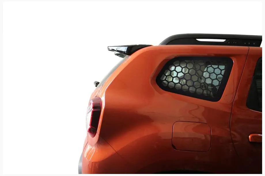 Dacia Duster 2018-2024 Fensterblenden hinten OmsaLine (2 Stk, ABS) Image