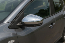 Dacia Sandero 2021- Spiegelabdeckungen (2 Stk, Edelstahl) Foto 2