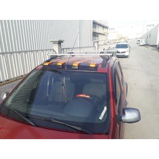 Windschutzscheibenblende (LED, Schwarz Matt) Dacia Sandero 2007-2013 Foto 1