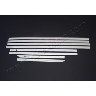 Untere Fensterzierleisten Edelstahl Set Citroen Jumper 2007-2025 Foto 3