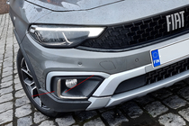 Fiat Tipo Cross 2021- Edelstahl Blenden für Nebelscheinwerfer Foto 3