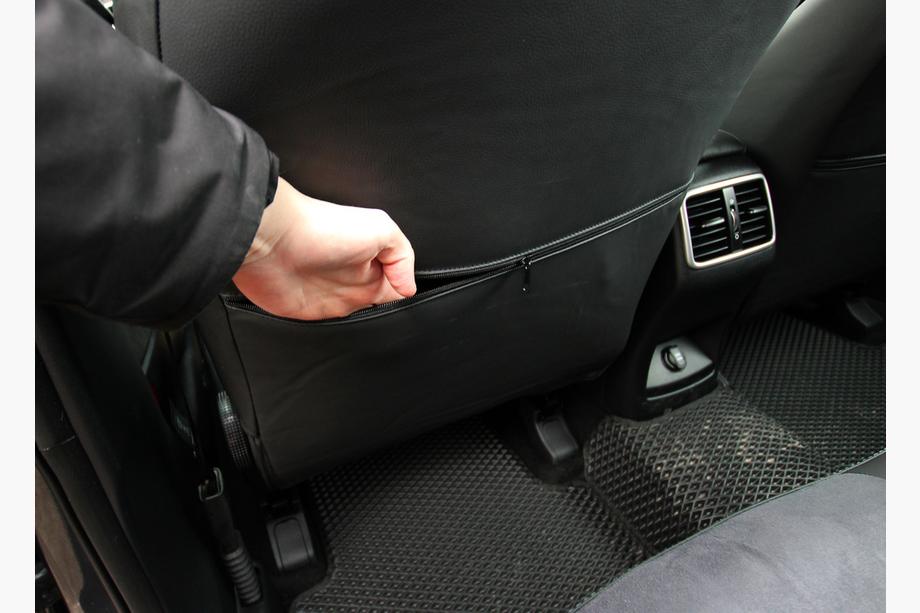 Kia Sportage 2021- Autositzbezüge Kunstleder+Stoff+Alcantara Antara A0010 (Komplettset) Foto 10