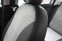 Citroen C-Elysee 2013-2022 Autositzbezüge Kunstleder+Stoff+Alcantara Antara A0010 (Komplettset) Foto 6
