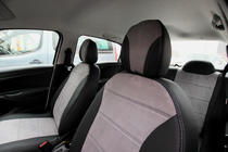 Citroen C-Elysee 2013-2022 Autositzbezüge Kunstleder+Stoff+Alcantara Antara A0010 (Komplettset) Foto 9