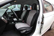 Citroen C-Elysee 2013-2022 Autositzbezüge Kunstleder+Stoff+Alcantara Antara A0010 (Komplettset) Foto 1