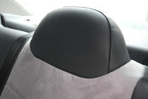 Citroen C-Elysee 2013-2022 Autositzbezüge Kunstleder+Stoff+Alcantara Antara A0010 (Komplettset) Foto 11