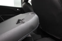 Citroen C-Elysee 2013-2022 Autositzbezüge Kunstleder+Stoff+Alcantara Antara A0010 (Komplettset) Foto 13