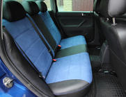 Volkswagen Passat B5 1997-2005 Autositzbezüge Kunstleder+Stoff+Alcantara Antara A006 (Komplettset) Foto 5