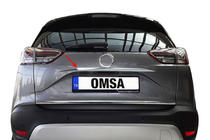 Opel Crossland X 2017-2024 Chromleiste über dem Kennzeichen (Edelstahl) Foto 4
