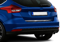 Ford Focus III 2011-2017 Kofferraumleiste 2015-2017 (Hatchback, Edelstahl) Foto 1