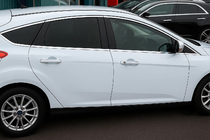 Ford Focus III 2011-2017 Komplett Fensterrahmen HB (12 Stk, Edelstahl) Foto 1
