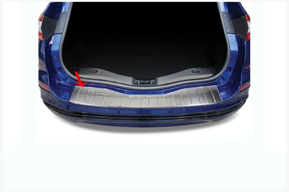 Ford Mondeo 2014-2022 Heckstoßstangenschutz Edelstahl (SW) Image