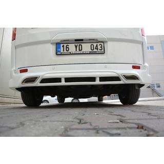 Heckstoßstangenabdeckung (grundiert zum Lackieren) Ford Custom 2013-2022 Foto 3