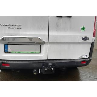 Chromleiste über dem Kennzeichen (2-türig, Edelstahl) Ford Custom 2013-2022 Foto 1