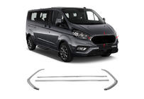 Ford Custom 2013-2022 Chrom Rahmen für Kühlergrill 2018+ (4 Stk., Edelstahl) Foto 3