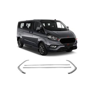 Chrom Rahmen für Kühlergrill 2018+ (4 Stk., Edelstahl) Ford Custom 2013-2022 Foto 3