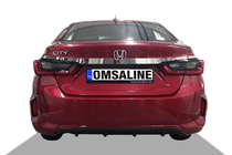 Honda City 2021- Chromleiste über dem Kennzeichen SD (3 Stk, Edelstahl) Foto 1