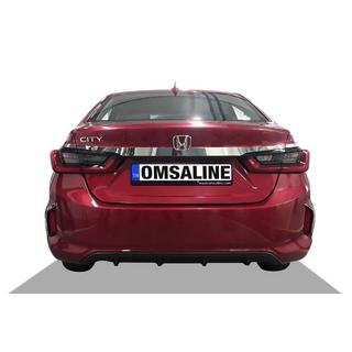 Chromleiste über dem Kennzeichen SD (3 Stk, Edelstahl) Honda City 2021- Foto 1
