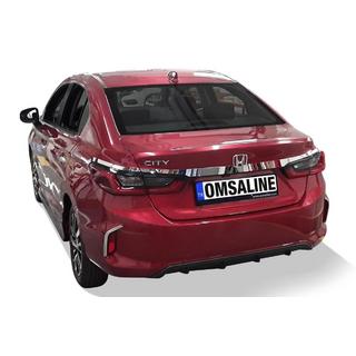 Chromleiste über dem Kennzeichen SD (3 Stk, Edelstahl) Honda City 2021- Foto 2