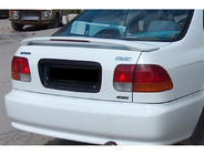 Honda Civic 1995-2001 Heckspoiler (Meliset, grundiert) Foto 1