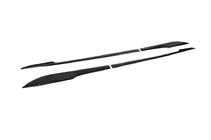 Honda Civic Sedan X 2016-2021 Türleisten (4 Stk, schwarz) Foto 4