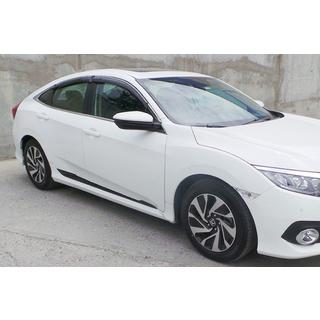 Türleisten (4 Stk, schwarz) Honda Civic Sedan X 2016-2021 Foto 1