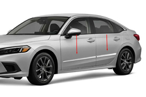 Honda Civic Sedan 2021- Türleisten Edelstahl (4 Stk) Foto 1