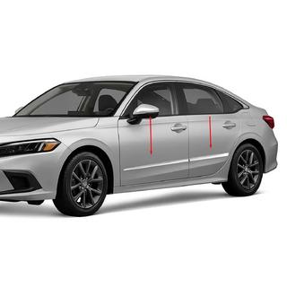 Türleisten Edelstahl (4 Stk) Honda Civic Sedan 2021- Foto 1