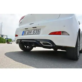 Heckschürze Meliset (grundiert zum Lackieren) Hyundai I-20 2014-2020 Foto 2
