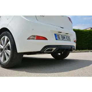 Heckschürze Meliset (grundiert zum Lackieren) Hyundai I-20 2014-2020 Foto 3