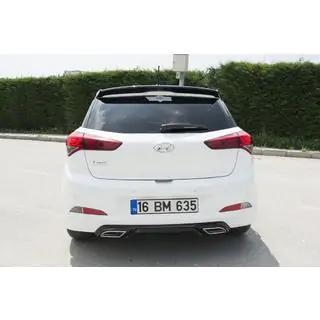 Heckschürze Meliset (grundiert zum Lackieren) Hyundai I-20 2014-2020 Foto 4