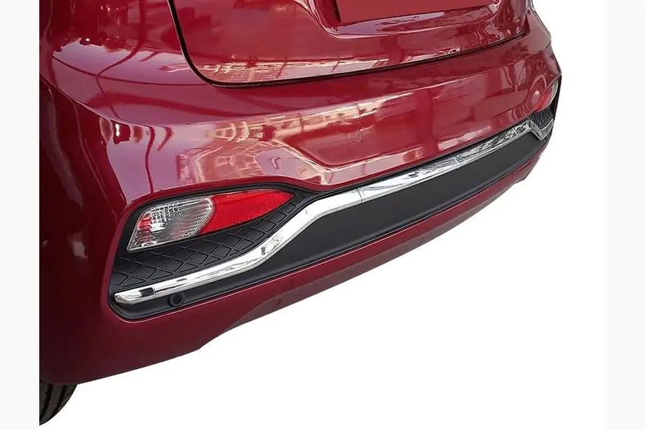 Hyundai I-20 2014-2020 Heckstoßstangen-Abschlussleiste 2018-2020 Edelstahl Image