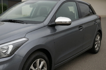 Hyundai I-20 2014-2020 Spiegelabdeckungen V2 (2 Stk, Edelstahl) Foto 1