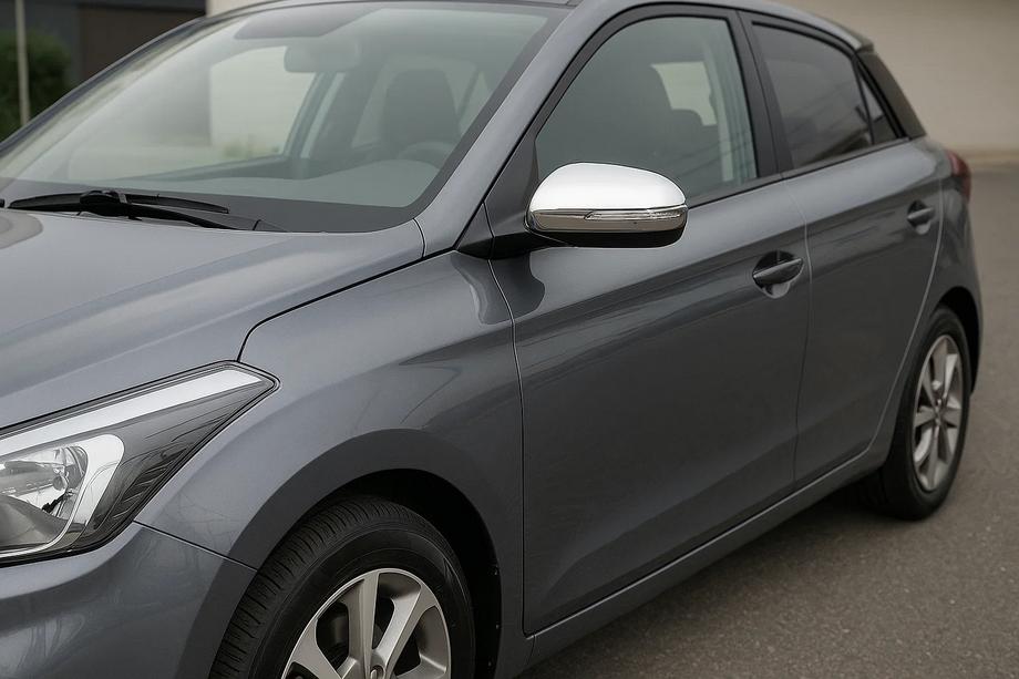 Hyundai I-20 2014-2020 Spiegelabdeckungen V2 (2 Stk, Edelstahl) Image