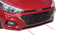 Hyundai I-20 2014-2020 Abdeckung für Stoßstangengrill 2018-2020 (Edelstahl) Foto 1