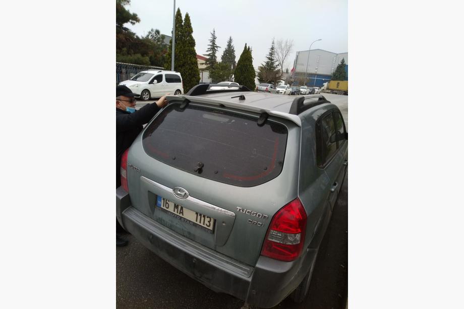 Hyundai Tucson JM 2004- Heckspoiler Meliset (grundiert zum Lackieren) Image