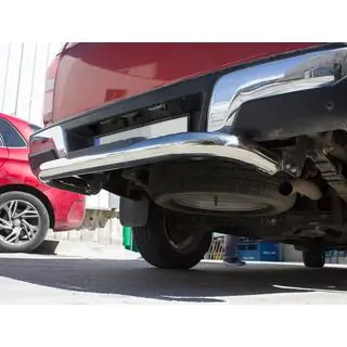 Heckschutz Amazon Silber (76 mm, Edelstahl) Isuzu D-Max 2019- Foto 1